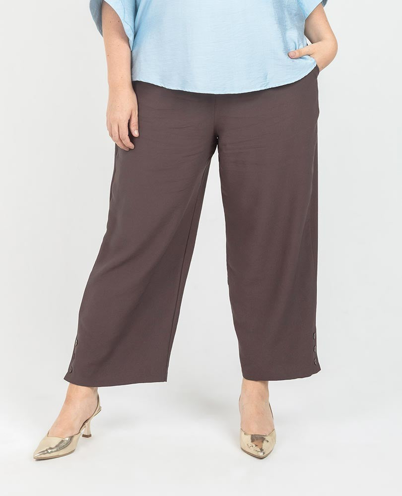 PANTALÓN CORTO TALLAS GRANDES CON ELÁSTICO Adrissa