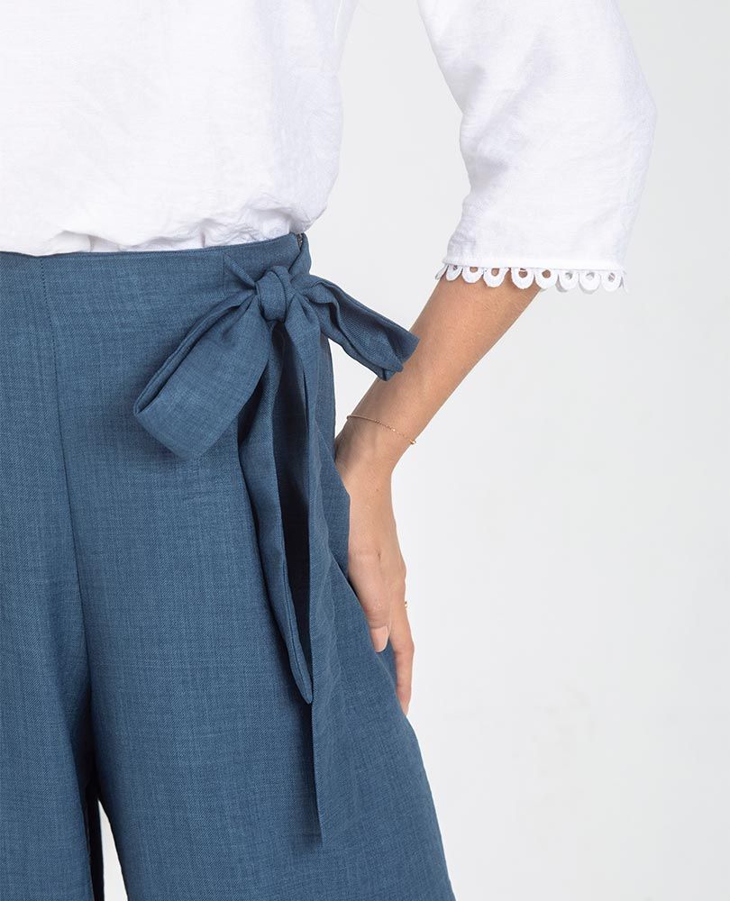 PANTALÓN CRUZADO PARA CON TIRAS Adrissa
