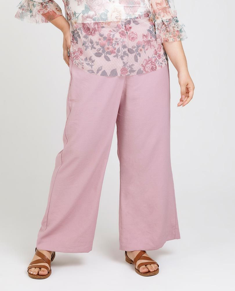 PANTALÓN FLARE TALLAS GRANDES Adrissa