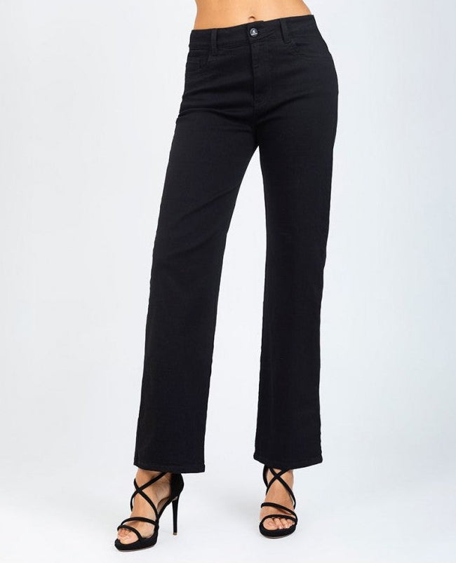 PANTALÓN NEGRO PARA MUJER SILUETA REGULA Adrissa
