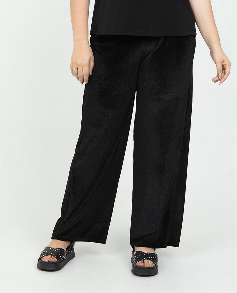 PANTALÓN NEGRO TALLAS GRANDES CELEBRACIÓN Adrissa