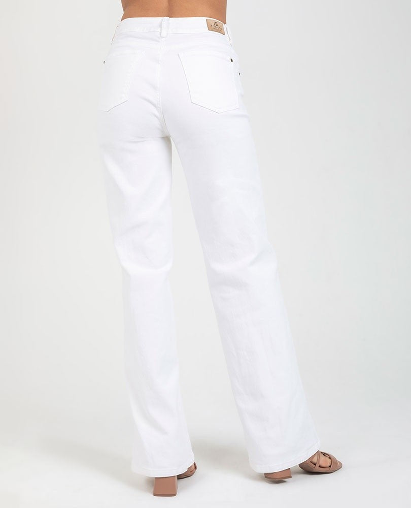 PANTALÓN PALAZZO PARA MUJER CON CORTES Adrissa