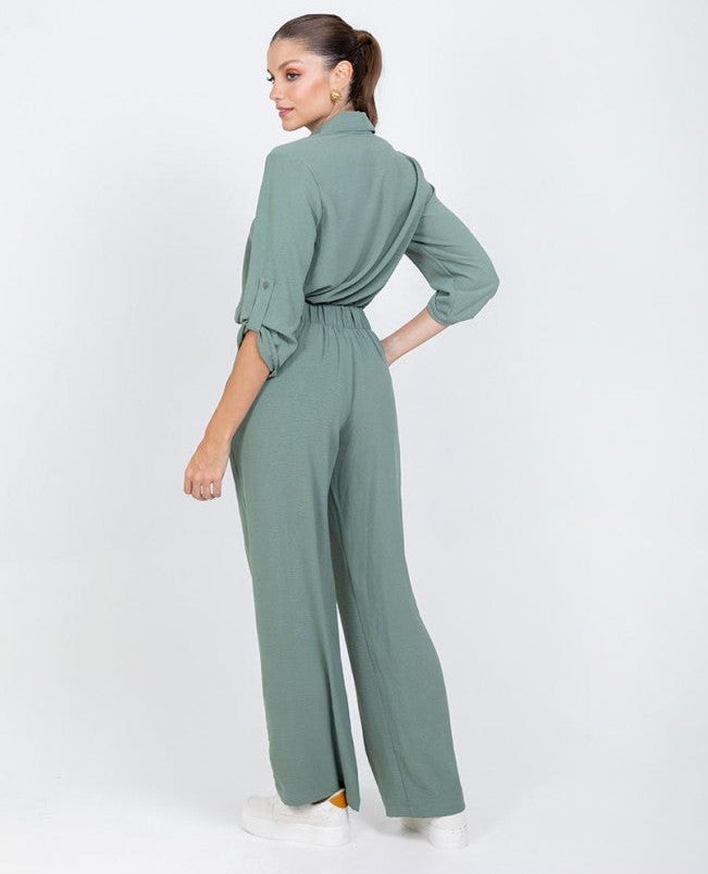 PANTALÓN RECTO PARA MUJER CON ELASTICO Adrissa