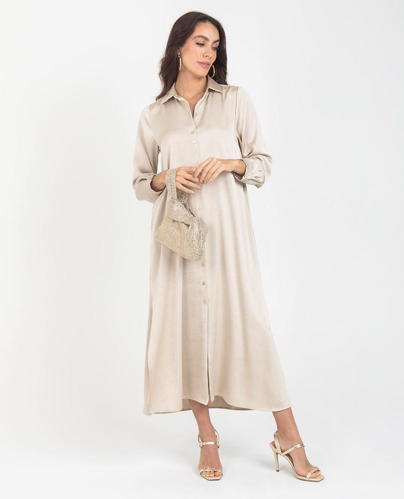 VESTIDO CELEBRACIÓN PARA MUJER CAMISERO Adrissa