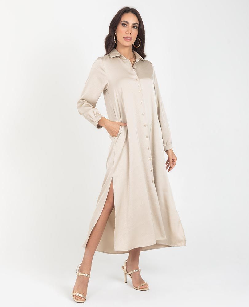 VESTIDO CELEBRACIÓN PARA MUJER CAMISERO Adrissa