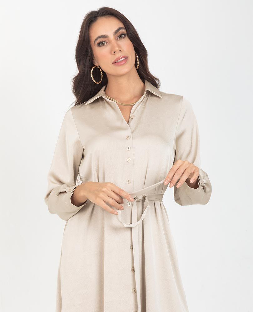 VESTIDO CELEBRACIÓN PARA MUJER CAMISERO Adrissa