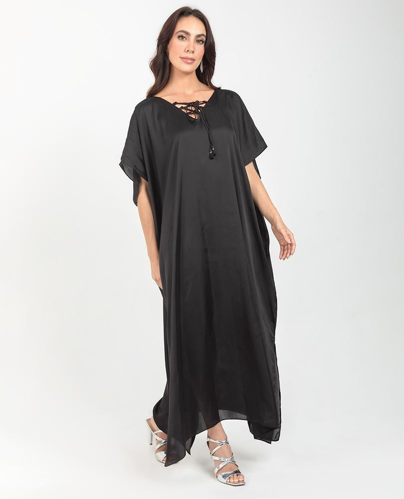 VESTIDO CELEBRACION PARA MUJER EN TELA SATINADA Adrissa Vestidos