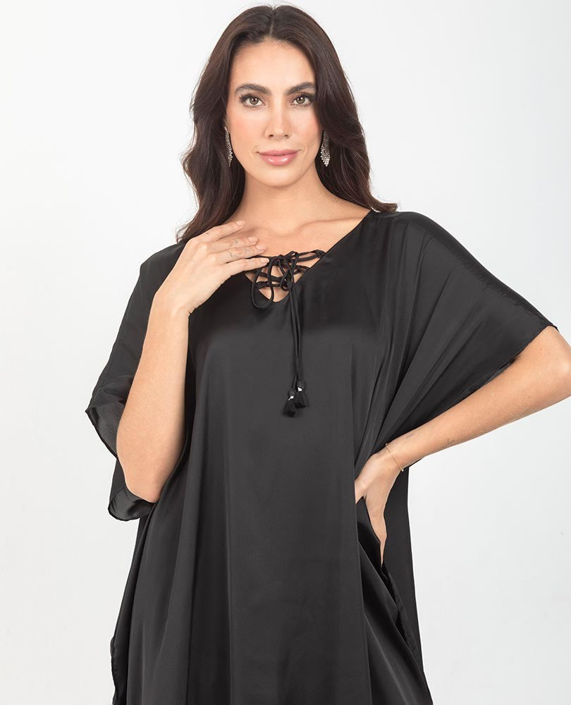 VESTIDO CELEBRACION PARA MUJER EN TELA SATINADA Adrissa Vestidos