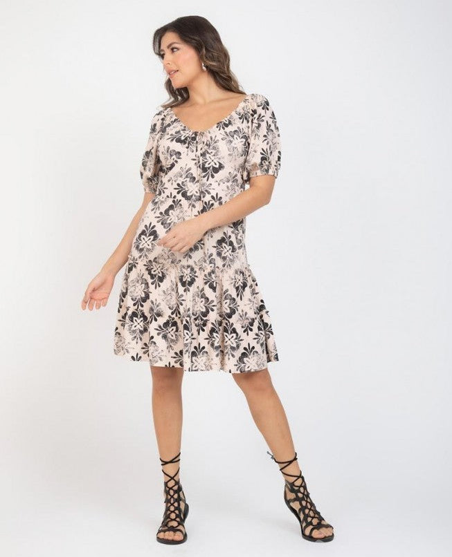 VESTIDO CORTO PARA MUJER ESTAMPADO Adrissa