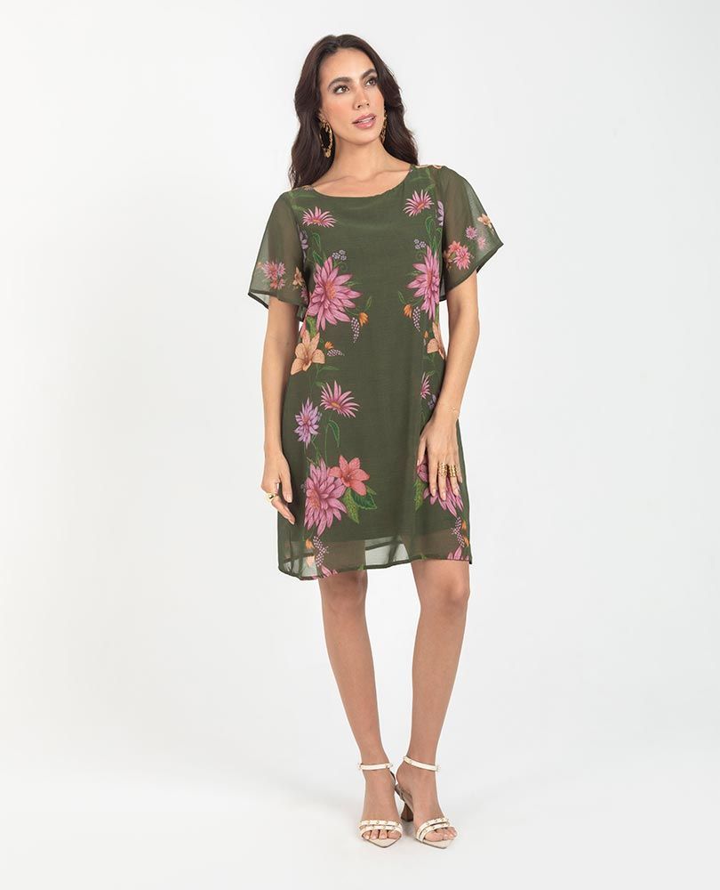 VESTIDO ESTAMPADO EXCLUSIVO PARA MUJER Adrissa