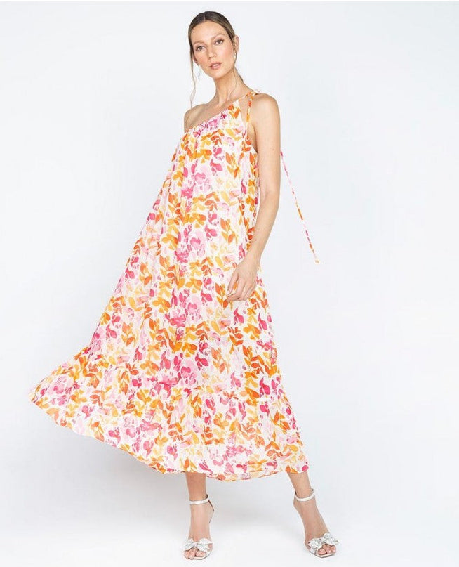 VESTIDO LARGO PARA MUJER ASIMETRICO Adrissa