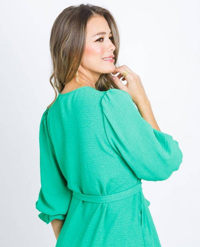 VESTIDO MIDI CAMISERO PARA MUJER CON CINTURÓN Adrissa