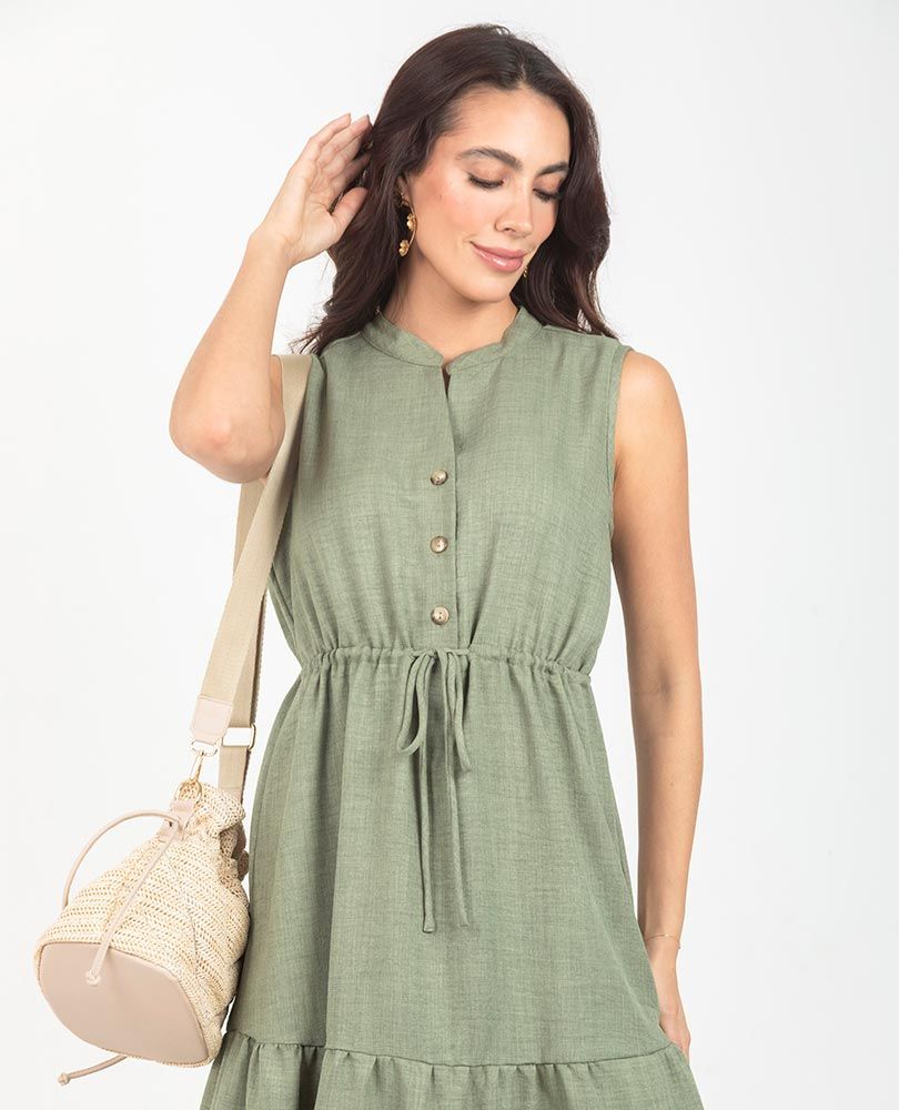 VESTIDO MIDI PARA MUJER EN FAROLES Adrissa