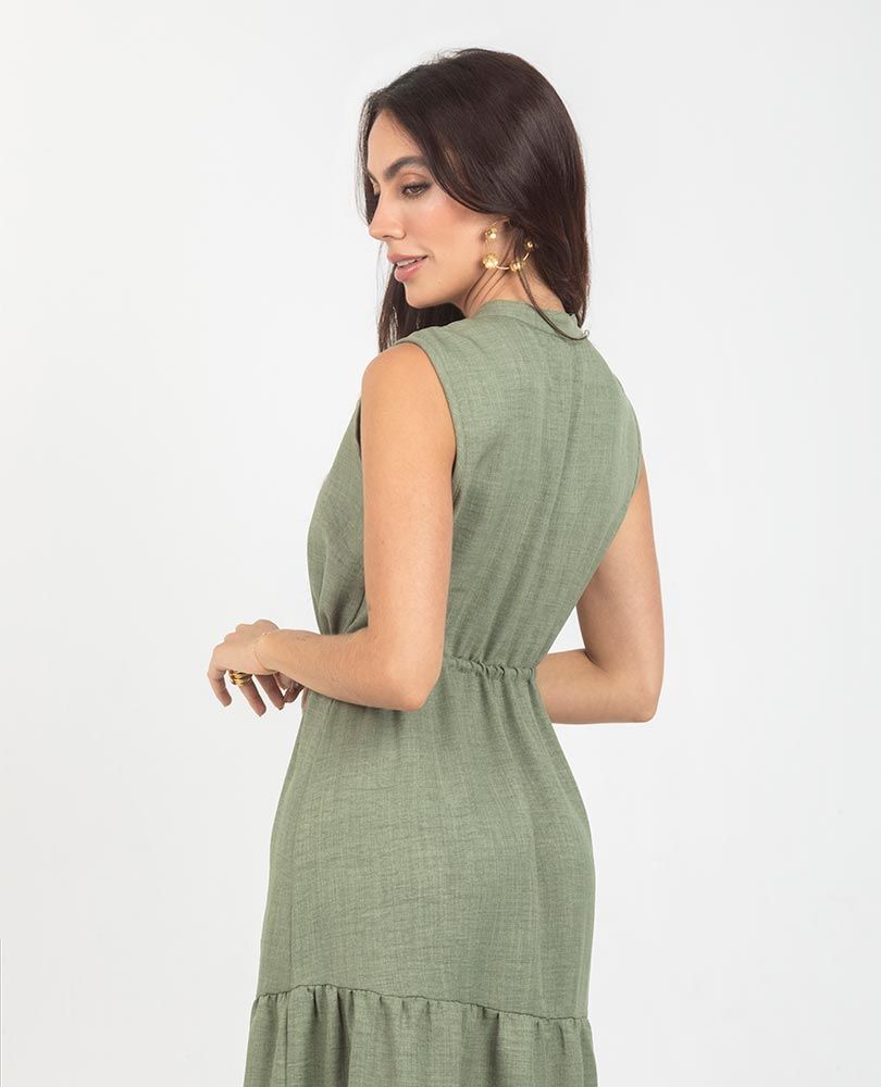VESTIDO MIDI PARA MUJER EN FAROLES Adrissa