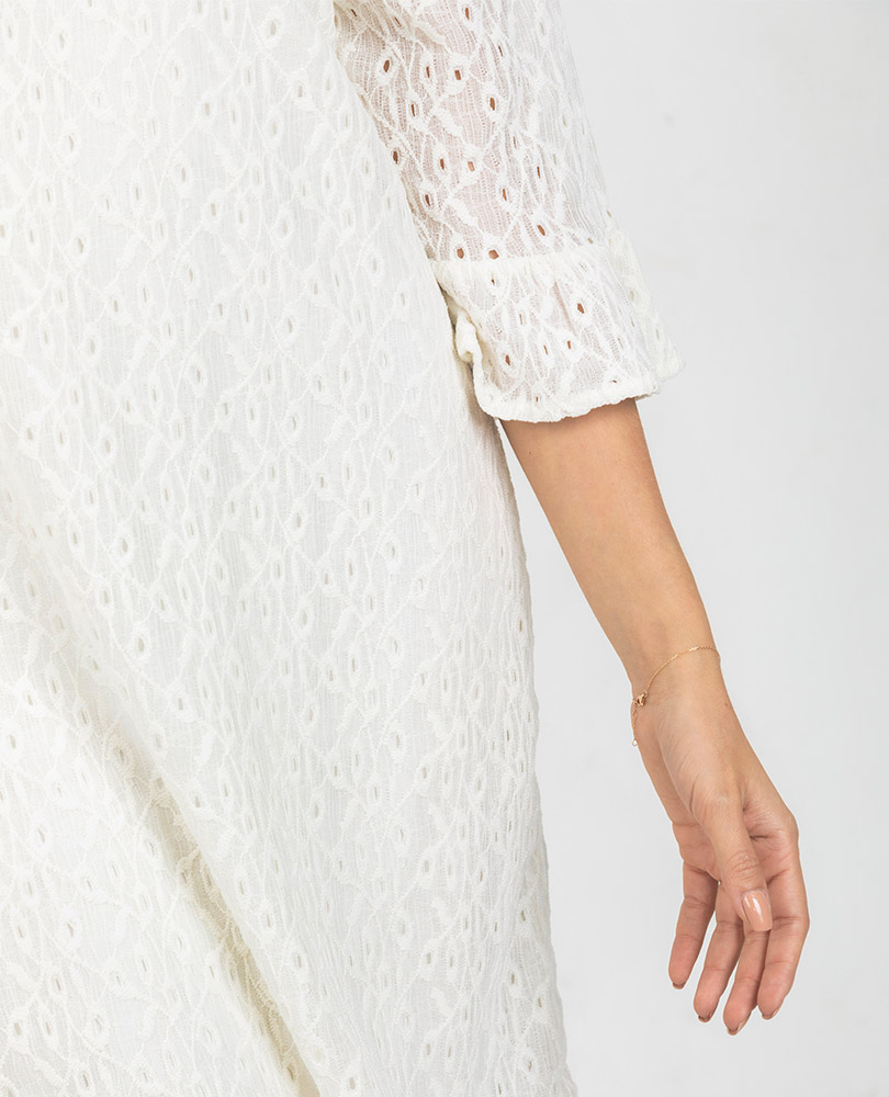 VESTIDO ROMANTICO PARA MUJER ESCOTE SEMI Adrissa