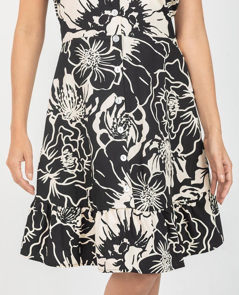 VESTIDO ROMÁNTICO PARA MUJER ESTAMPADO Adrissa