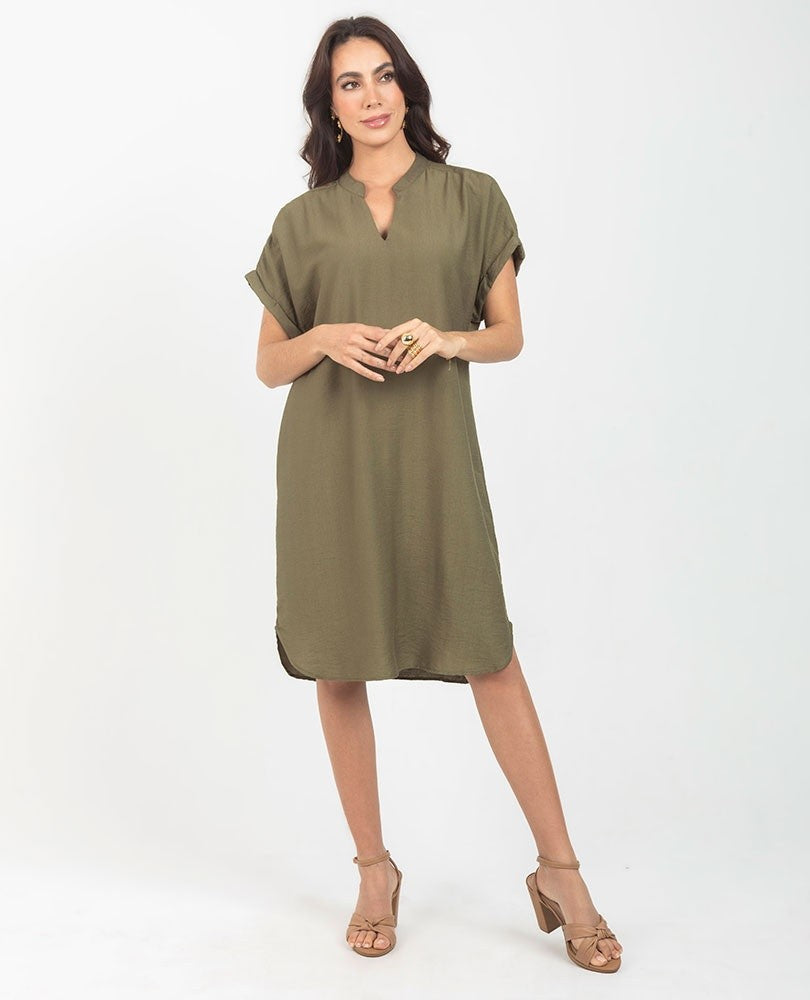 VESTIDO TALEGO PARA MUJER CUELLO NERU Adrissa